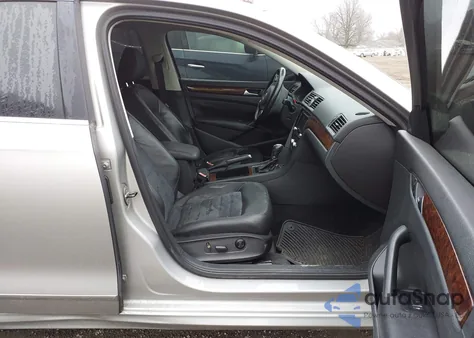 2012 Volkswagen Passat 2.0L Tdi Sel Premium из США, поврежденный, VIN 1VWCN7A36CC005719